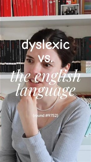 dyslexic vs the english language (round 2863) #dyslexia