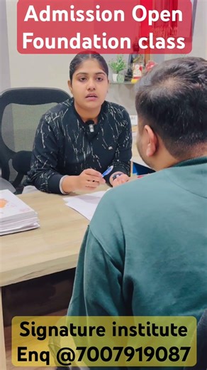 Admission open Foundation Class9th & 10th @signnature institute #class10 #class9th#boardexam #shorts