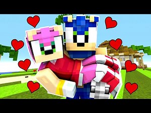 Minecraft Sonic The Hedgehog 2 - Sonic Saves Amy Rose! [11]