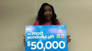 4.1K views · 49 reactions | How would you react after winning $50,000? Kemmesha Anderson is one of our 12 lucky weekly winners in our Most Wonderful Christmas promotion. Learn how you could be a winner today at bit.ly/UnwrapChristmasWithFlow. | Flow | Facebook