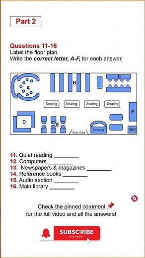 IELTS Listening Test 57 - Map Practice Test #ielts #ieltslistening #ieltspreparation