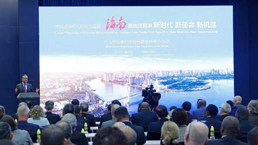FM Wang Yi welcomes global enterprises to invest in Hainan FTP
