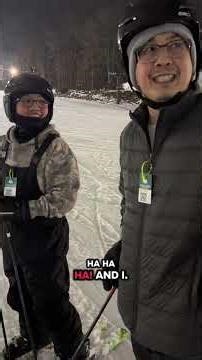 First time skiing at Cascade Mountain