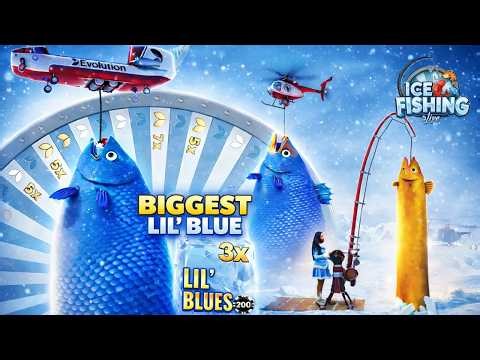 Ice Fishing for the Biggest Lil Blue Possible 😱😱