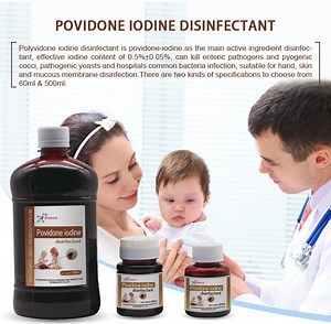 [Hot Item] 10% Povidone Iodine Solution 500ml, Effective Skin Disinfection