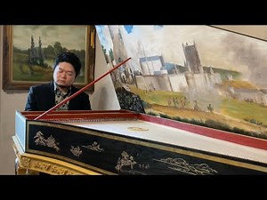 Bach’s prelude on Brand new Harpsichord that’s made by performer!