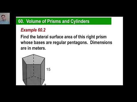 Saxon Math - Algebra 1: 3rd Edition (Lesson 60 - Geometric Solids, Prisms, Cylinders)