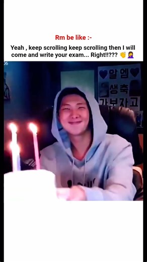 look at his facial reactions 🙆😂Wooooh #Rm oppaaaa