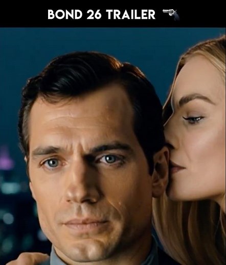 Bond 26 TRAILER ❤️‍🔥 #bond26 #henrycavill #margotrobbie #trailer