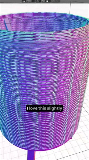 Building Gcode toolpath patterns in blender for lighting design with 3d printing