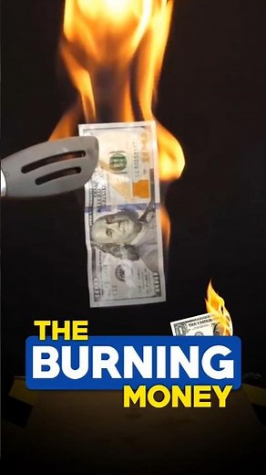 The burning money experiment and its science! By VMC JEE