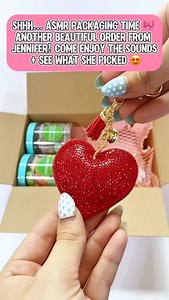 5.4K views · 182 reactions | Shhh… ASMR packaging time  Another beautiful order from Jennifer! Come enjoy the sounds + see what she picked  | Asmr Packaging | Facebook
