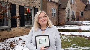 Her dad read 3,599 books. She is spreading his list around the world