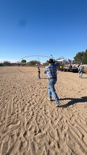 Reeds Cattle Co | Cowboy jousting! (To all you sissies worrying about the boy, don’t worry, the kid is tough and he took Dad down on the next one!) Song:... | Instagram