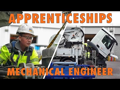 What does a mechanical engineer apprentice do at Europe’s largest construction site?