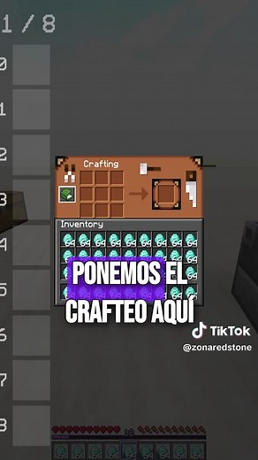 Descubre cómo optimizar tu crafteo en Minecraft con este sencillo truco. Aprende a seleccionar y guardar tus recetas de crafteo para crear múltiples objetos de manera rápida y eficiente. ¡No te lo pierdas!#Minecraft #CrafteoRápido #ItemScroller #Gaming #TutorialMinecraft