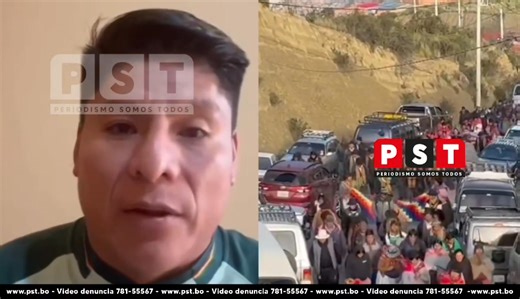 "SEÑOR RODRIGO PAZ, TARDE O TEMPRANO EL PUEBLO NO NOS PERDONA" El líder social pidió al presidente Rodrigo Paz escuchar a la Central Obrera Boliviana y al pueblo boliviano, y abrogar el Decreto Supremo 5503, que calificó de inconstitucional y “antipatria”, advirtiendo que entrega los recursos naturales a intereses extranjeros. Afirmó que la ciudadanía está movilizada para defender su dignidad, soberanía e independencia y exigió al mandatario no someterse a supuestas presiones externas. #PST #Pab