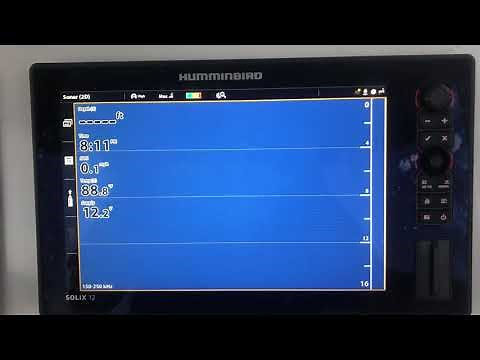 Configuring Humminbird Solix for use with Airmar Tranducer