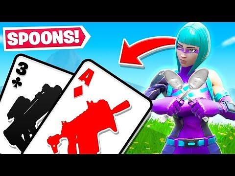 SPOONS for YOUR VAULTED LOOT! w/Ssundee (Fortnite Card Game)