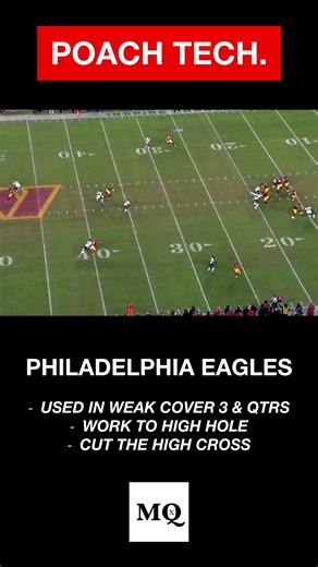 Cut the High Cross & let the Post Safety play deep | Poach Tech.