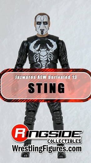 13K views · 59 reactions | #AEW Unrivaled 13 Sting is NEW IN STOCK! Shop now at Ringsid.ec/AEWUnrivaled13 #RingsideCollectibles #WrestlingFigures #AllEliteWrestling #Jazwares #AEWDynamite #AEWRampage #AEWUnrivaled #AEWCollision #Sting | Ringside Collectibles WrestlingFigures.com | Facebook
