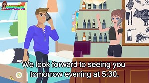 How to Book a Table  Make a Dinner Reservation  RolePlay English Conversation