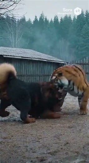 Tibetan Mastiff vs. Wild Tiger: Who Survives?