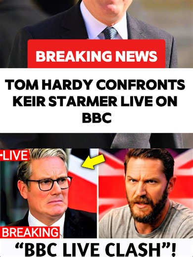 Tom Hardy Questions Keir Starmer Live on BBC