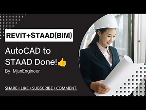 Structural Design in AutoCAD + STAAD.Pro | RCC Frame Analysis for Building Projects