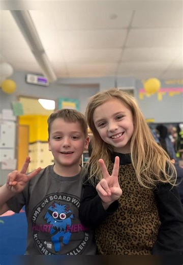 Caught on the selfie cam 📸 Smiles all around at McClellan Elementary! Wishing our school family the happiest Saturday 😊 | West Jefferson Hills School District