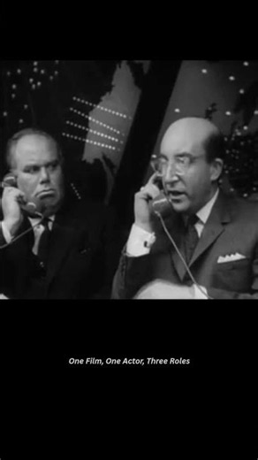Peter Sellers and his three roles in Stanley Kubrick's DR STRANGELOVE #cinema #filmhistory