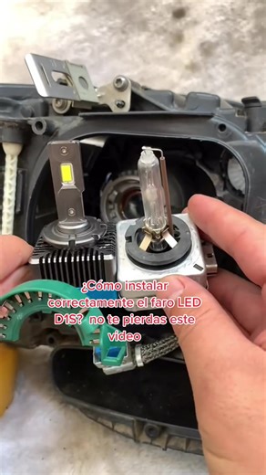 ¿Cómo instalar correctamente el faro LED D1S? | Tutorial paso a paso