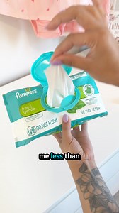 If you’ve ever had a wipe tear during a 💩 diaper change, you know there’s nothing worse! Make the switch to new Pampers Free & Gentle wipes because they clean better and are 5X stronger. They also have a grippy texture for a quick clean while still being gentle on baby’s skin 🙌🏻 1 | Pampers