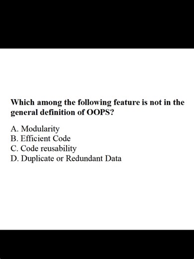 OOPS concepts made clear 💡💻 Programming basics for exams 📚🔥 #OOPS #ObjectOrientedProgramming #CSStudents #TechTok