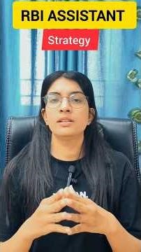RBI Assistant 2026 - focus on prelims for now, mains later! #ibps #rbi