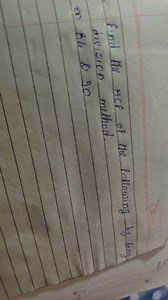 Find the HCF of the following by long division method.a) 84 & ... | Filo