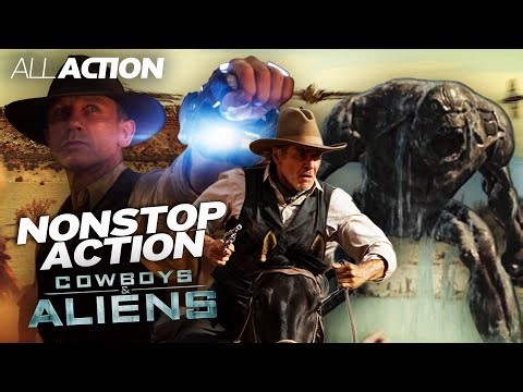 The Wildest Action Scenes from Cowboys & Aliens (2011) | All Action