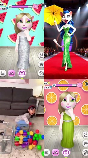 My Talking Angela – Funny Moments #mytalkingangela #shorts #funny