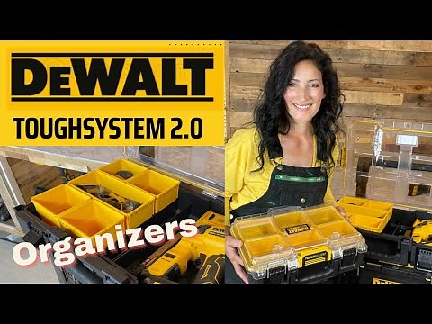 Everything you need to know about the DeWalt Tough System 2.0 Organizers DWST08020 & DWST08040