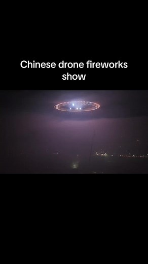 Chinese Drone Fireworks Show: A Stunning Spectacle