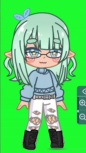Making a Front facing Gacha Life 2 character