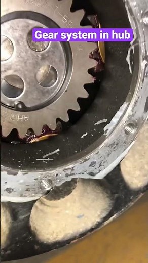 Hub reduction axle in trucks ! #heavymachinery