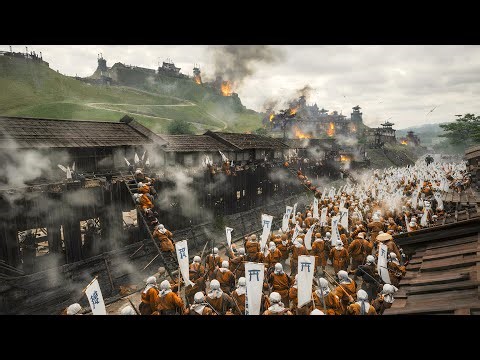 2000 Elite Hatamoto Samurai vs 5000 Samurai Monks | Mount & Blade 2 Bannerlord