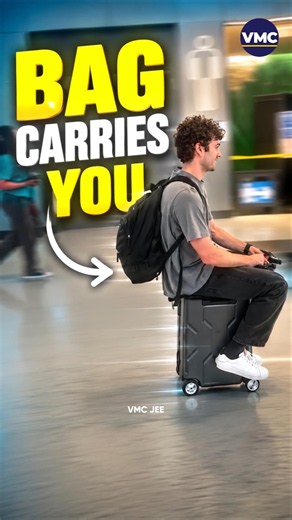 How This Bag Carries Humans Instead of the Other Way Around explained by VMC JEE