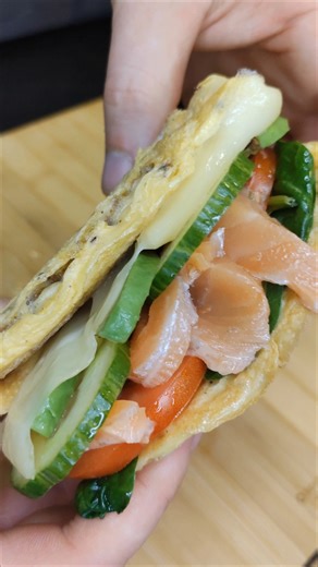 Ultimate Salmon & Avocado Breakfast Sandwich!