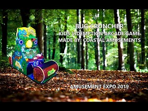 Bug Cruncher kids videmption arcade game by Coastal Amusements
