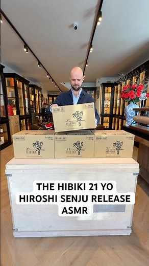 The Hibiki 21 Years Old Hiroshi Senju ASMR at World Wine & Whisky