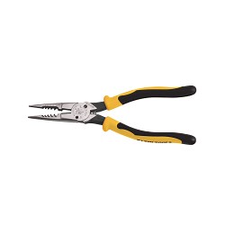 Pliers, All-Purpose Needle Nose, Spring Loaded, Cuts, Strips, 8.5-Inch - J206-8C | Klein Tools