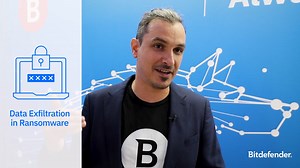 1.5K views · 12 reactions | Interested in how ransomware attacks leverage data exfiltration techniques to increase cyber extortion risks for businesses? Watch the video below with Martin Zugec, Technical Solutions Director at Bitdefender, to find out more. For a comprehensive overview of the top ransomware trends for 2024-2025, check out the full interview on our blog:  https://bitdefend.me/4dB3cMb. #Ransomware #Cybersecurity #InfoSec | Bitdefender | Facebook