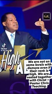 92 reactions · 79 shares | We are not on same levels with demons even if their rank is high. We are seated together with Christ ~ Pastor Chris Teaching. #PastorChrisOyakhilome #everyone #christian #christianity #victory #prayers #followers #highlights #PastorChris | Kuse Kwabla Nukunu | Facebook
